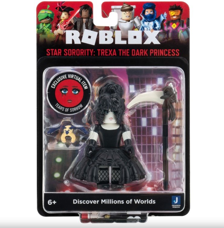 

Игровая коллекционная фигурка Jazwares Roblox Core Figures Star Sorority: Trexa the Dark Princess W9 (ROB0392)