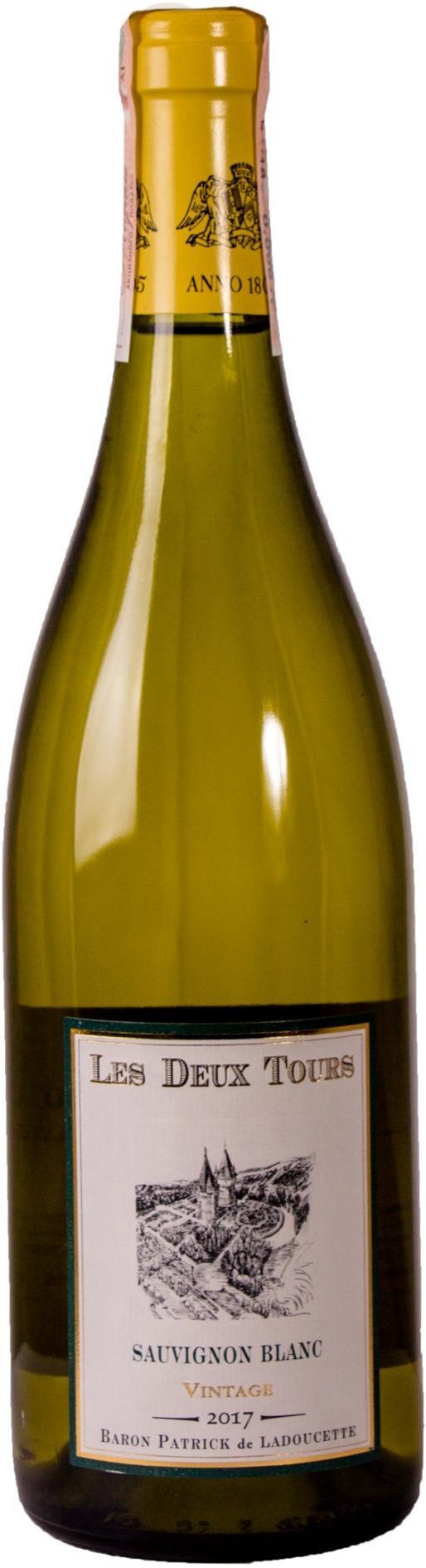 

Вино Les Deux Tours Sauvignon Blanc Vintage 2017 белое сухое 0.75 л (FSH_3443095610001)