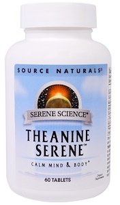 Акція на Source Naturals Theanine Serene, 60 Tab від Stylus