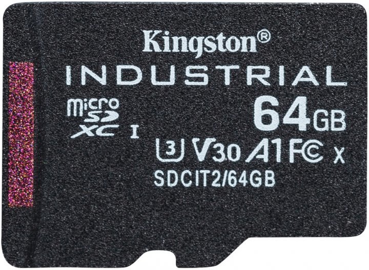 Акція на Kingston 64GB microSDXC class 10 UHS-I V30 A1 (SDCIT2/64GBSP) від Y.UA