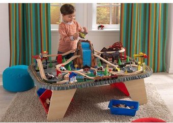 

Железная дорога KidKraft Waterfall Junction Train Set & Table (17498)