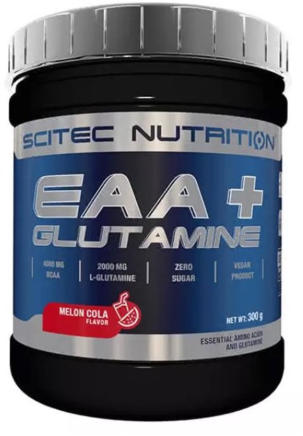 

Scitec Nutrition EAA+Glutamine 300 g / 33 servings / melon-cola