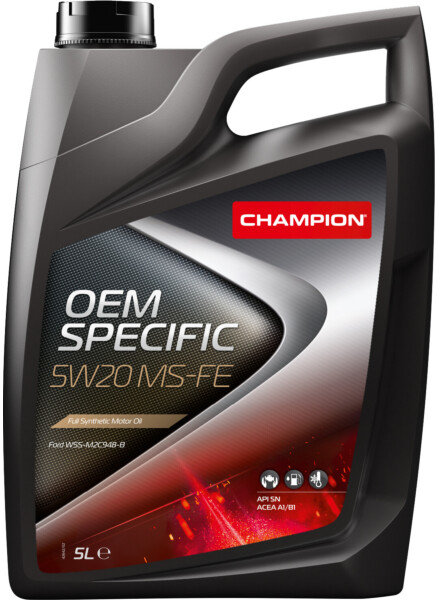 

Моторное масло Champion Oem Specific 5W20 MS-FE 5L(х4)