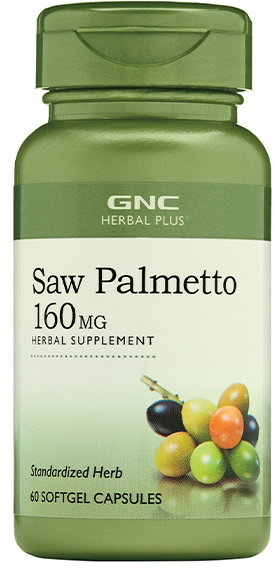 

Gnc Herbal Plus Saw Palmetto Екстракт З Пальметто 160 mg 60 капсул