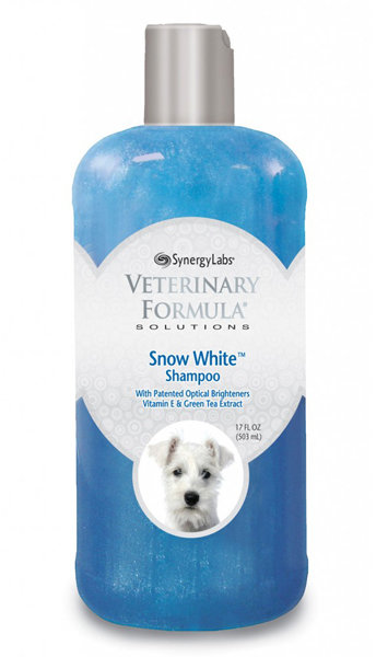 

Шампунь Veterinary Formula Snow White Shampoo для собак і кішок зі світлою шерстю, з вітаміном Е і екстрактом зеленого чаю, 503 мл