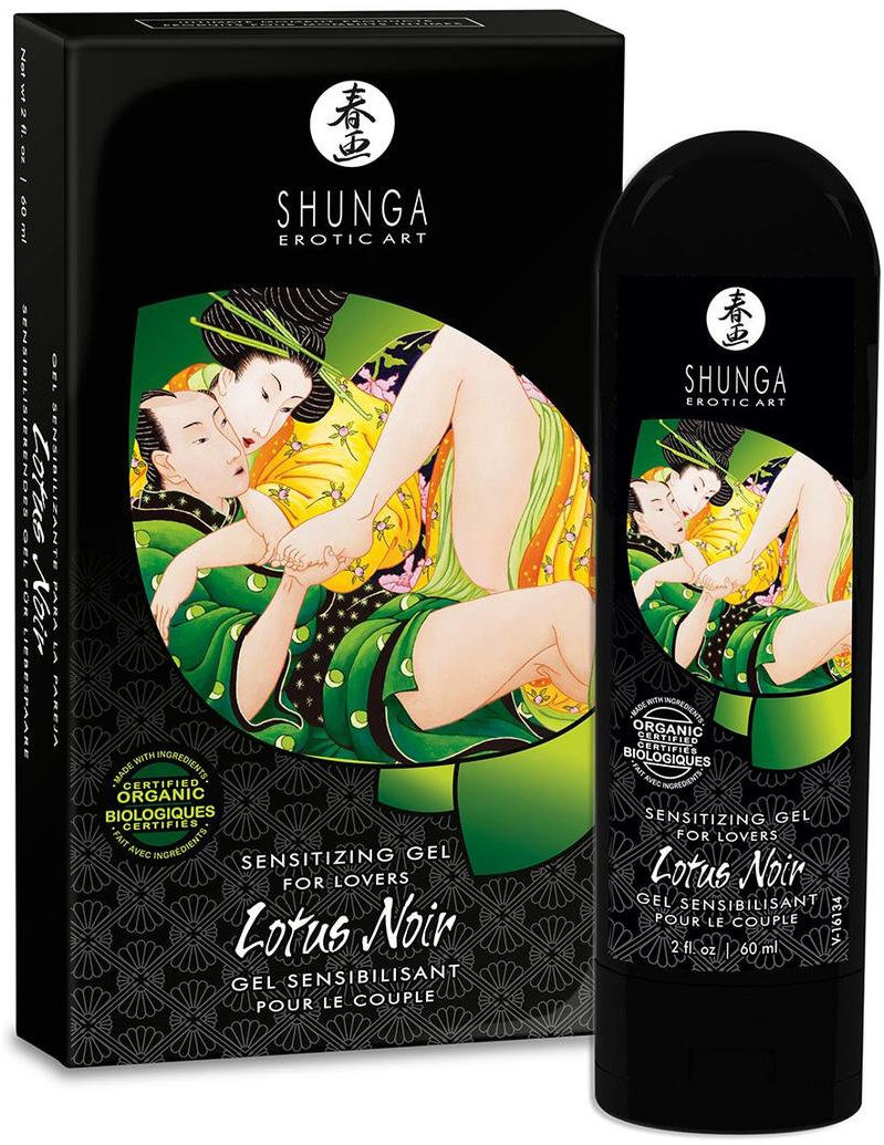 

Возбуждающий гель для пар Shunga Lotus Noir (60 мл)