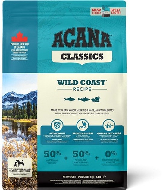 Акція на Сухий корм Acana Wild Coast Recipe для собак 2 кг (a56220) від Y.UA