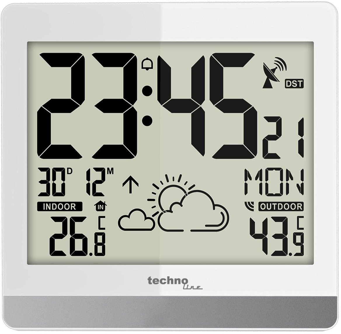 

Настінний годинник Technoline WS8119 White (DAS301203)