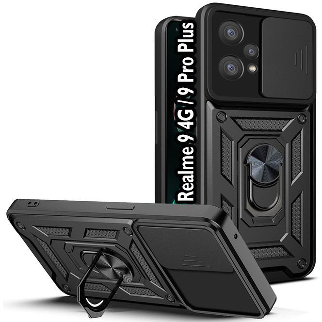 

BeCover Military Black для Realme 9 4G / 9 Pro+ (709562)