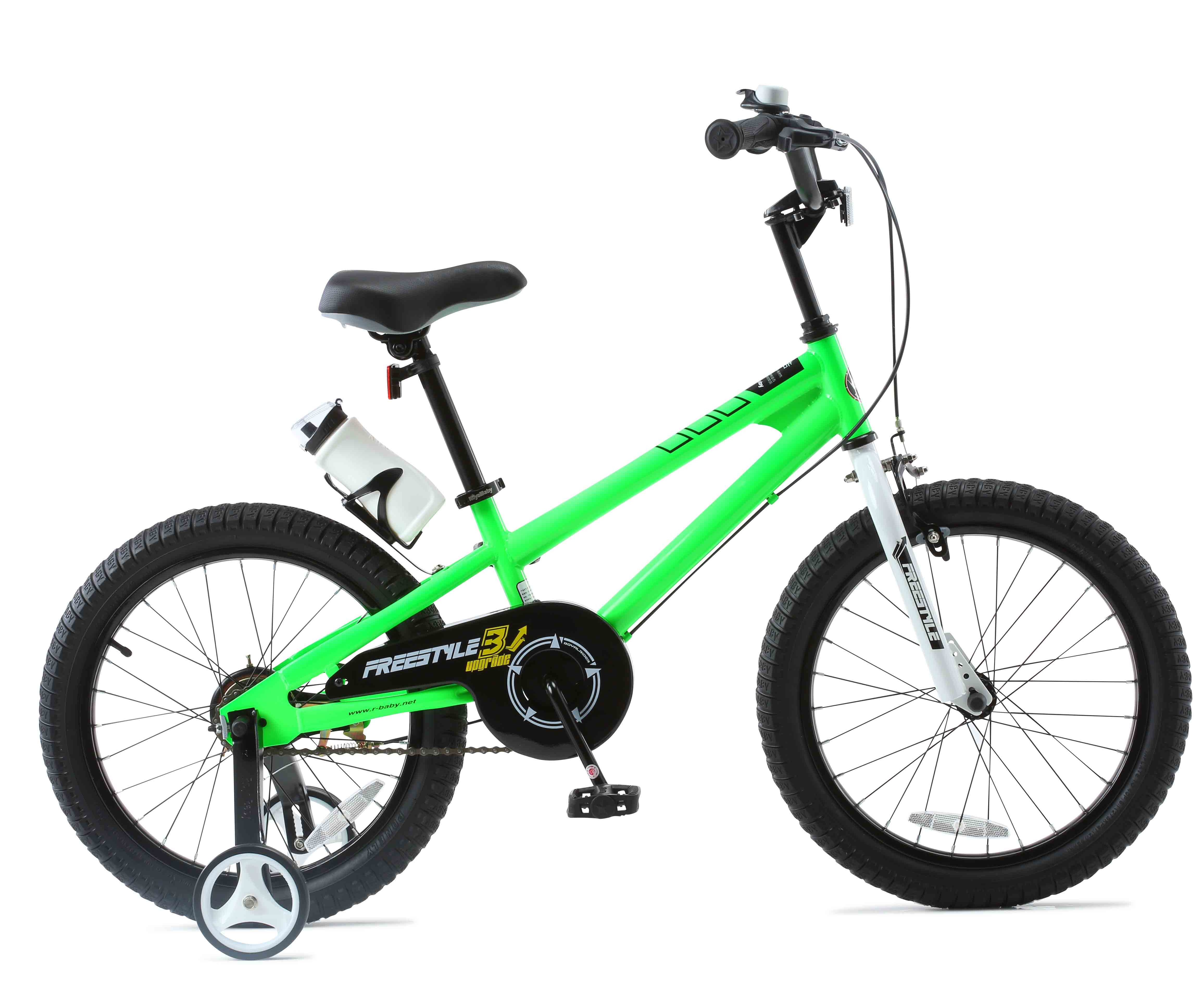 Акція на Велосипед RoyalBaby Freestyle 18", зеленый від Stylus