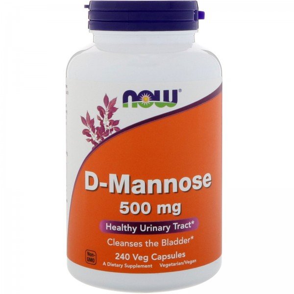 

Now Foods D-Mannose 500 mg Д-Манноза 240 веганських капсул