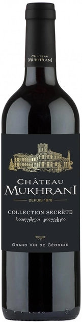 

Вино Chateau Mukhrani Collection Secrеte, червоне сухе, 0.75л 12.5% (MAR4860008470467)