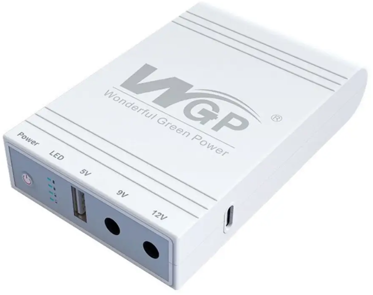 

Wgp Dc (5 9 12V) Poe (24V) 10400mAh (POE04)