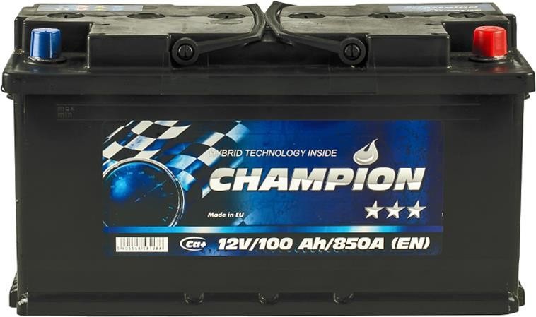 Акція на Champion 6СТ-100 АзЕ Euro Black (CHB100-0) від Y.UA