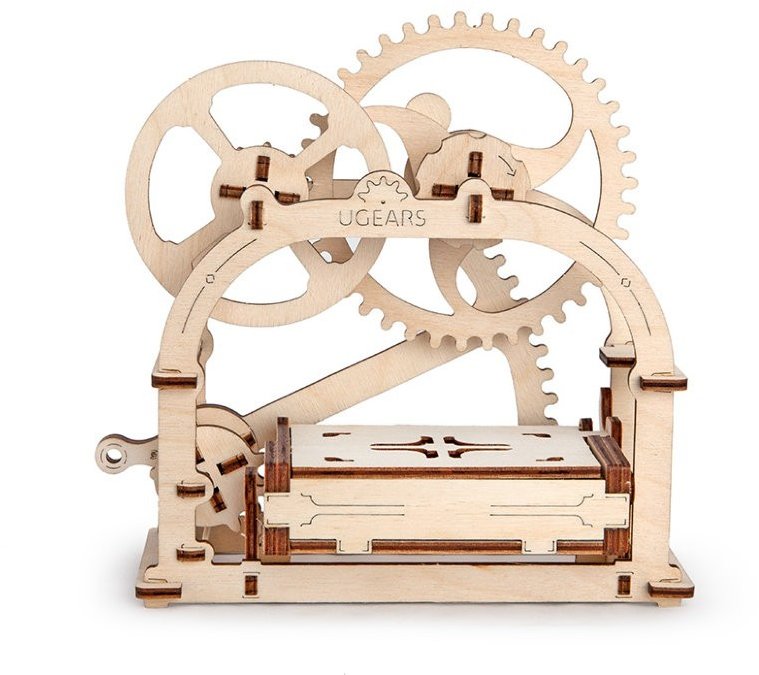 

Механический 3D пазл Ugears "Механическая шкатулка" (70001)