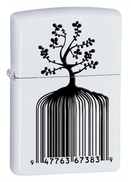 

Зажигалка Zippo 214 Identity Tree Barcode (28296)