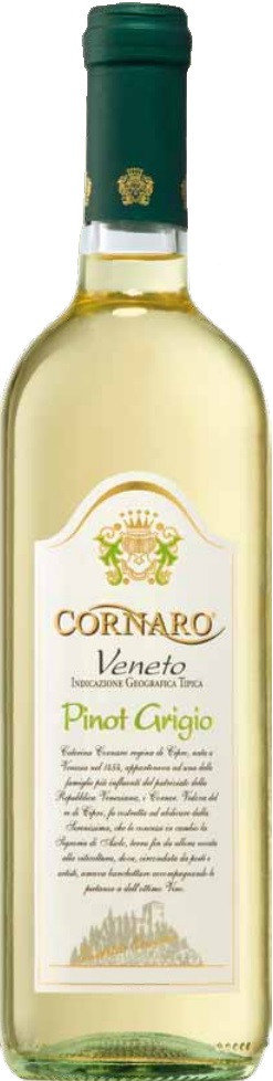 Акція на Вино Cornale Pinot Grigio Delle Venezie DOC, белое сухое, 0.75л 11.5% (STA8002167000468) від Stylus