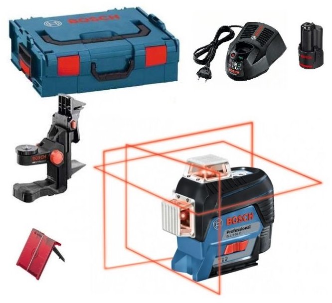 

Лазерный нивелир Bosch Gll 3-80 C Professional (0601063R00)