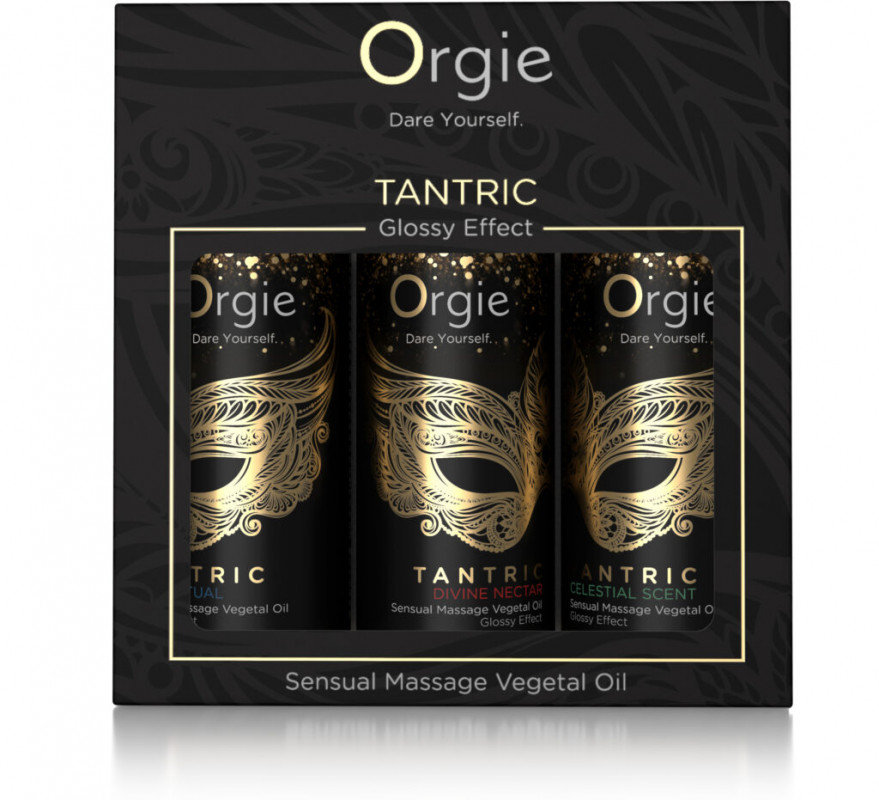

Набор массажных масел с ароматами-афродизиаками Orgie Tantric (3х30 мл)