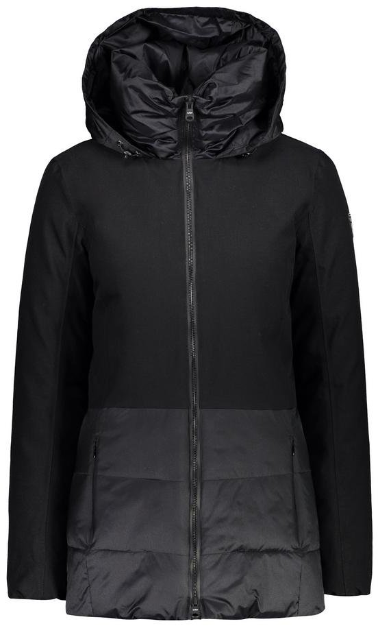 

Куртка Cmp Woman Jacket Fix Hood 39K2856-38UD 42 (34) черная зимняя с капюшоном