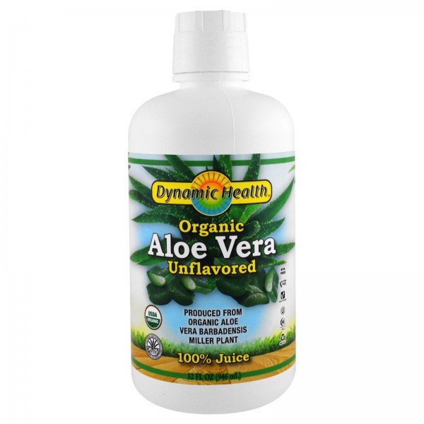 

Dynamic Health Laboratories Organic Aloe Vera Juice Органічний сік Алое Віра 946 мл