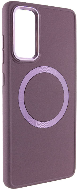 

Tpu Case Bonbon Metal Style with MagSafe Plum для Samsung A356 Galaxy A35