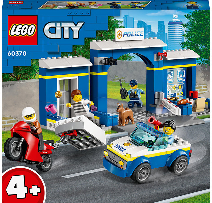 

Lego City Погоня в полицейском участке (60370)