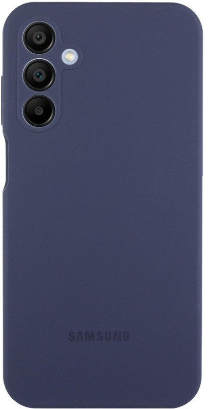 

Lakshmi Premium Silicone Case with Logo Full Camera Midnight Blue for Samsung A256 Galaxy A25 5G