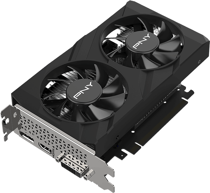 Акція на Pny GeForce Gtx 1650 4GB Verto GDDR6 Dual Fan (VCG16514D6DFXPB1) від Stylus