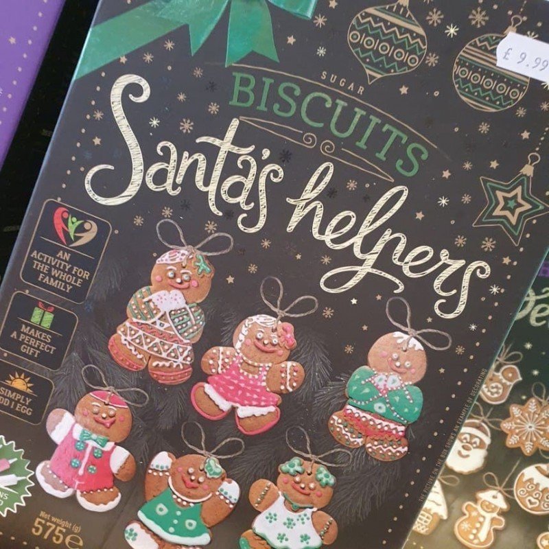 

Рождественские пряники Biscuits Santas helpers, 575 г (WT4624)