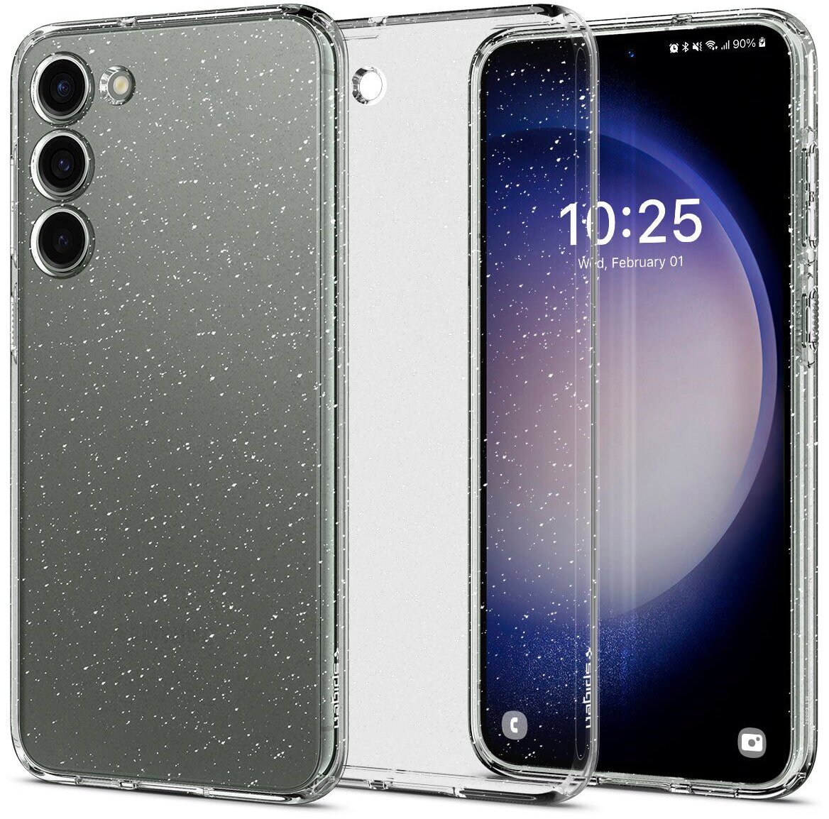 

Spigen Liquid Crystal Glitter Crystal Quartz (ACS05664) для Samsung S916 Galaxy S23 Plus