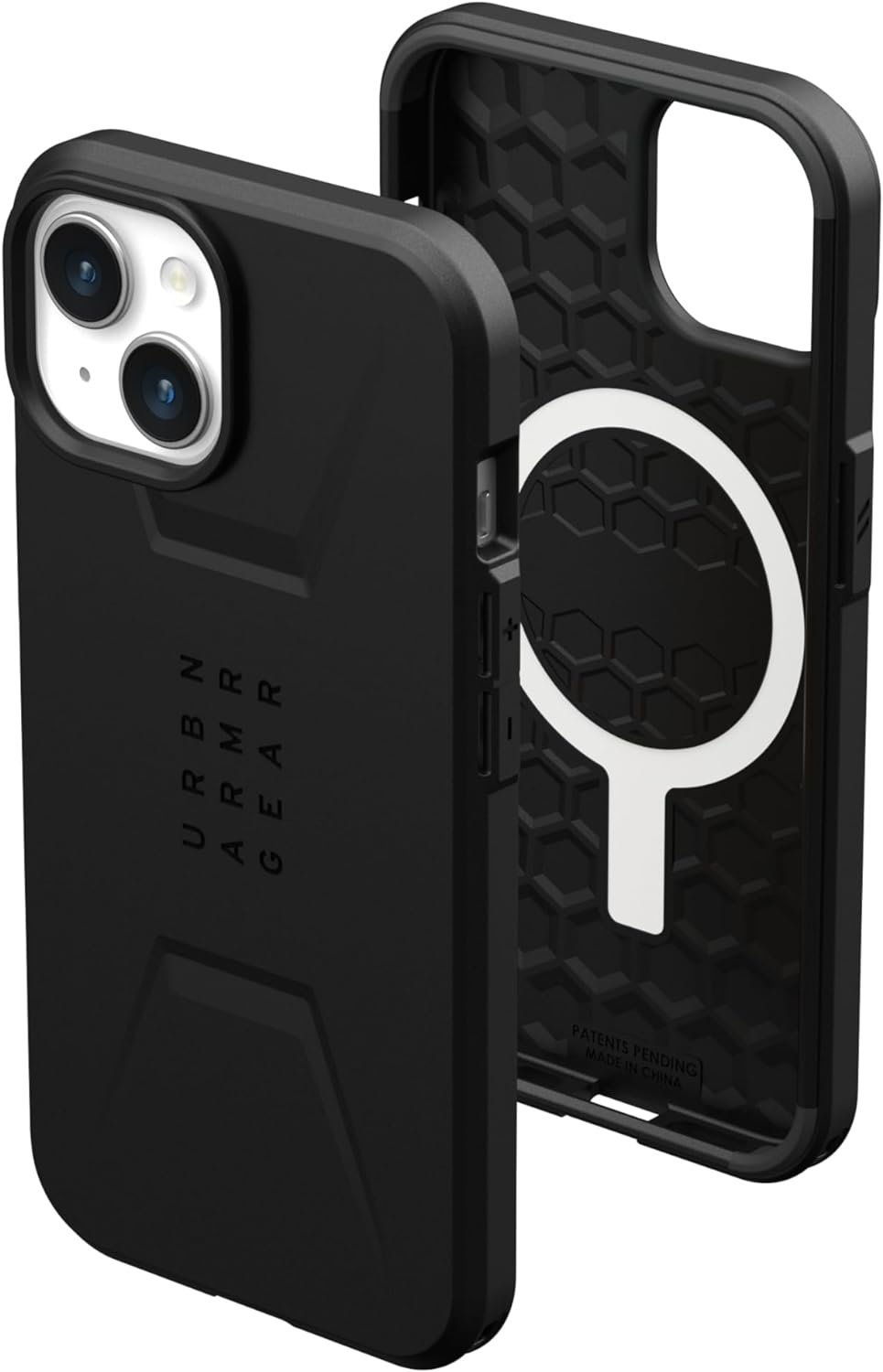 

Urban Armor Gear Uag Графічний Magsafe Black (114287114040) for iPhone 15