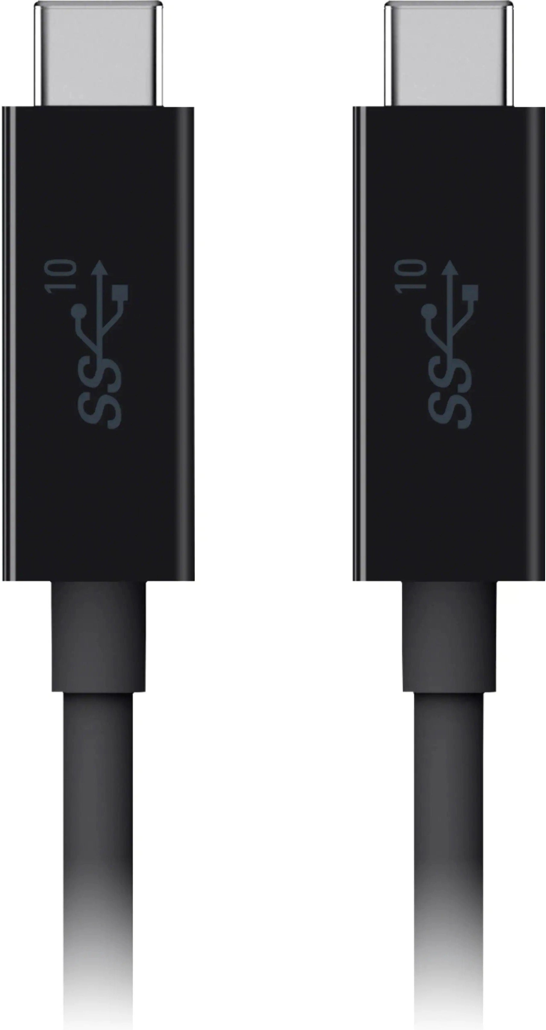 Акція на Belkin Cable USB-C to USB-C 10Gbps 1m Black (F2CU052bt1MBKP1) від Stylus
