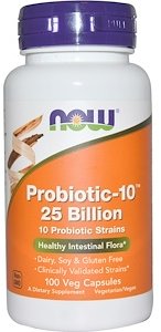 Акція на Now Foods Probiotic-10 25 billion 100 veg caps від Stylus