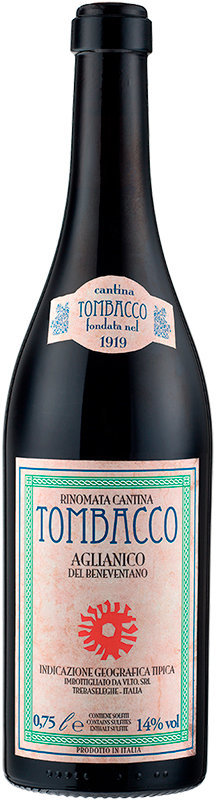 

Вино Tombacco Aglianico Igt del Beneventano красное 0.75 л (WHS8003030884567)