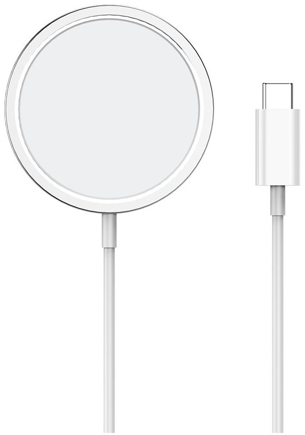 Акція на ColorWay Wireless Charger MagSafe 15W White (CW-CHW27Q-WT) for iPhone 16 I 15 I 14 I 13 I 12 series від Stylus