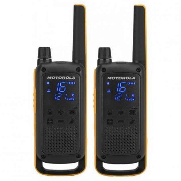 Акція на Портативная рация Motorola Talkabout T82 Extreme Twin Yellow Black (5031753007171) від Stylus