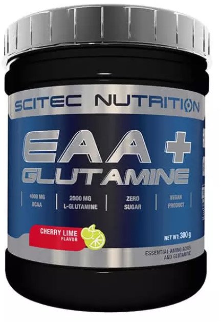 

Scitec Nutrition EAA+Glutamine 300 g / 33 servings / cherry-lime