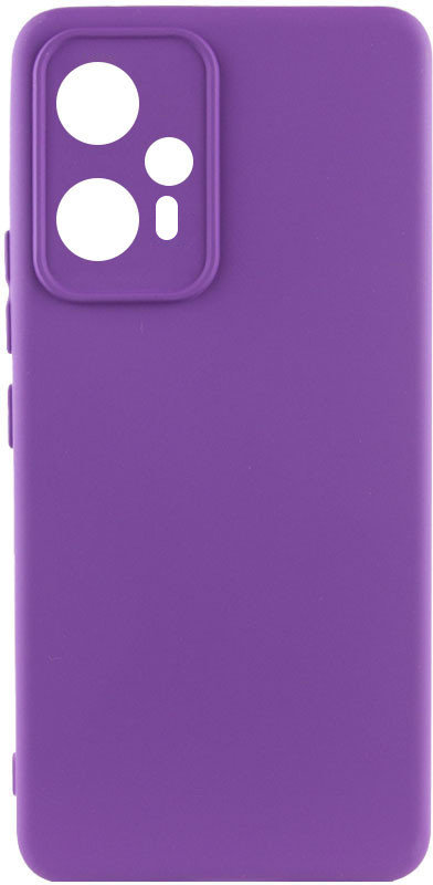 

Lakshmi Case Silicone Cover Full Camera Purple для Xiaomi Poco F5 / Note 12 Turbo