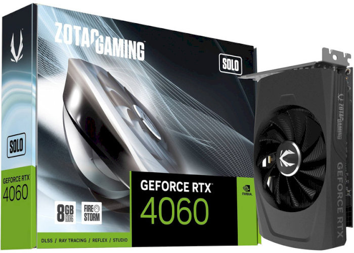 Акція на Zotac Gaming GeForce Rtx 4060 8GB Solo (ZT-D40600G-10L) від Stylus