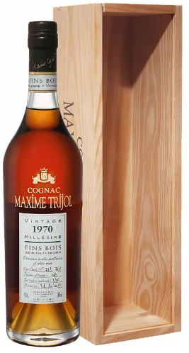 Акція на Коньяк Maxime Trijol cognac Fins Bois Vintage 1970 40% (0.7 л) (MAR3544680002659) від Stylus