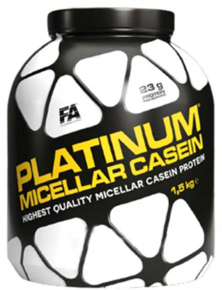 

Fitness authority Platinum Micellar Casein 1500 g/50 servings/chocolate