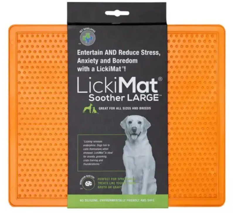 Акція на Коврик для медленного кормления Licki Mat Soother Large для собак (9349785005277) від Stylus