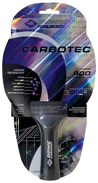 

Ракетка для пінг-понгу Donic Carbotec 900 (758219)
