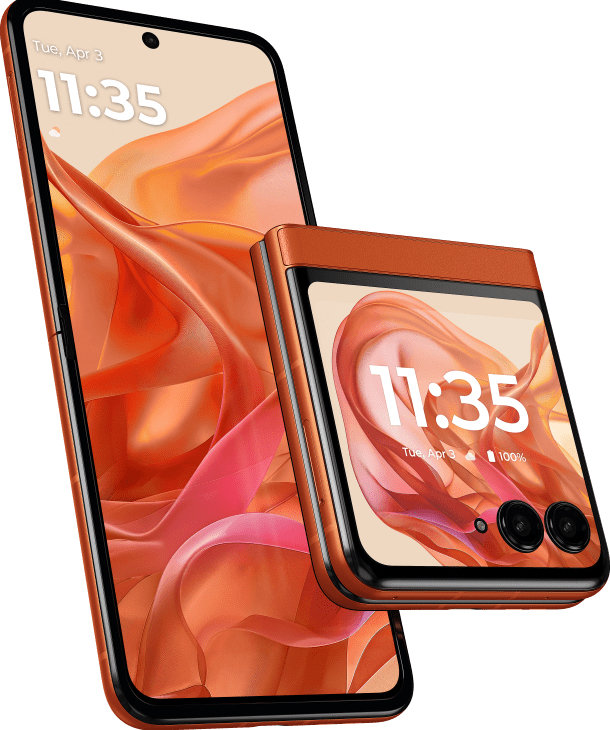 Акція на Motorola Razr 50 8/256GB Spritz Orange (UA UCRF) від Y.UA