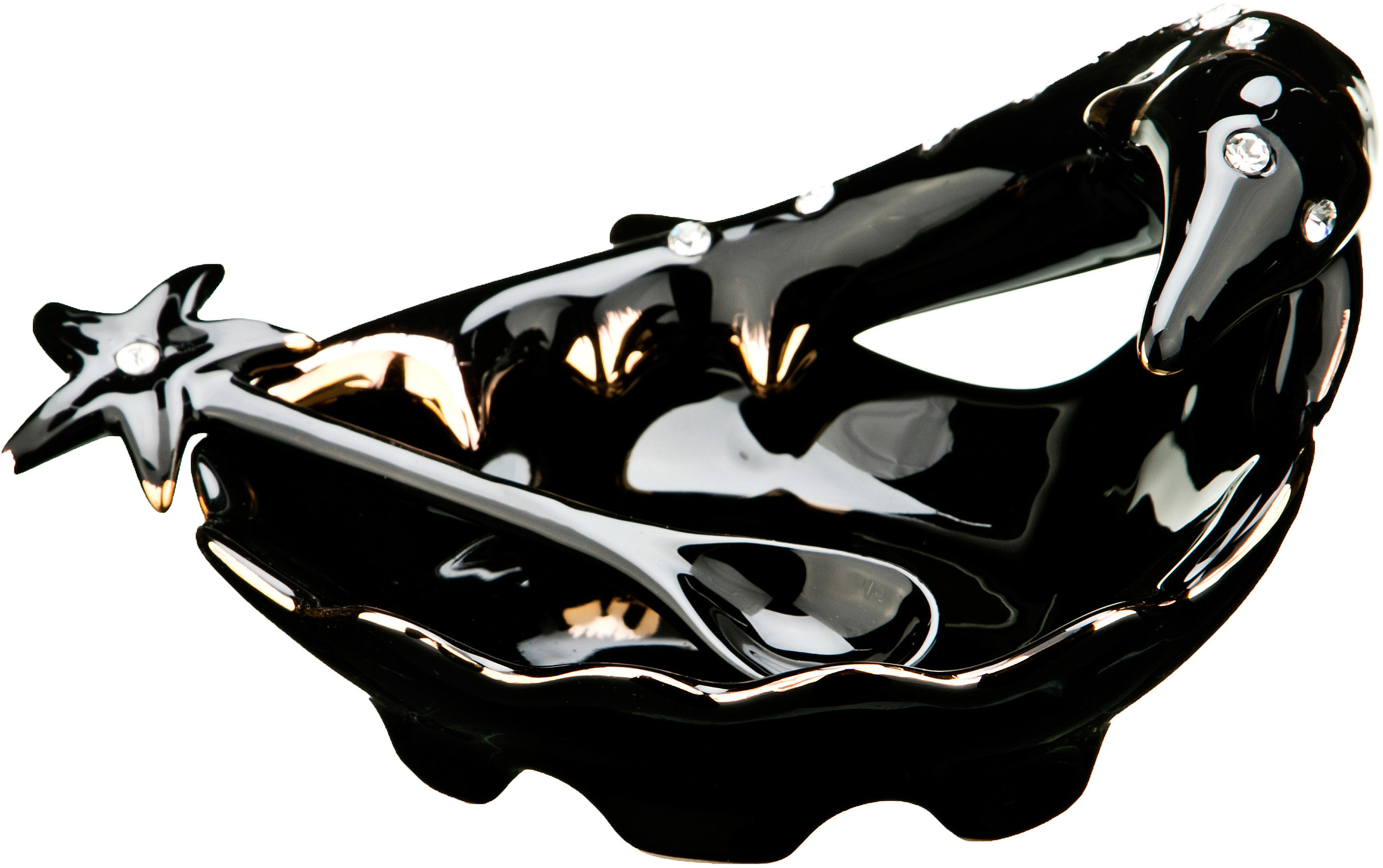 

Икорница + ложка Lefard Осетр черная 16 см (98-1011)