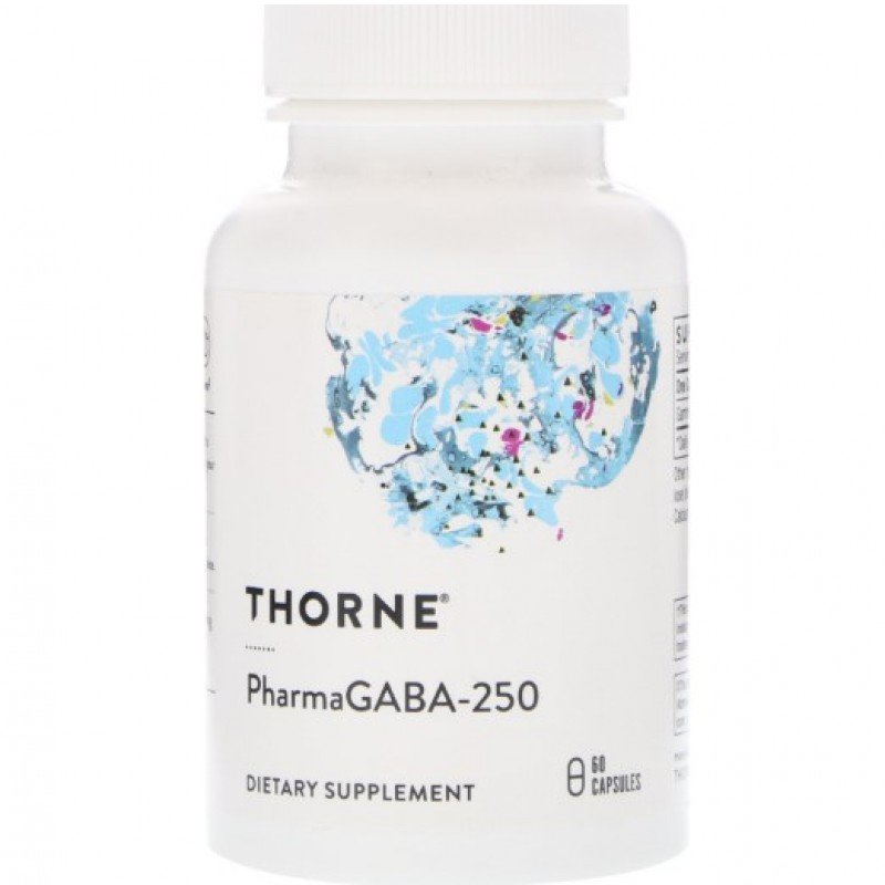 

Thorne Research Pharma GABA-250, 60 Capsules (THR-66201)