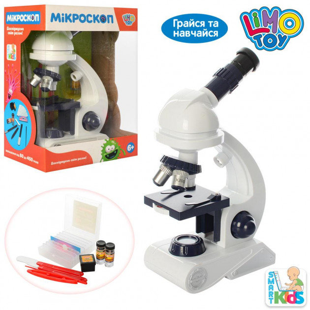 

Микроскоп игрушечный Limo Toy Sk 0010