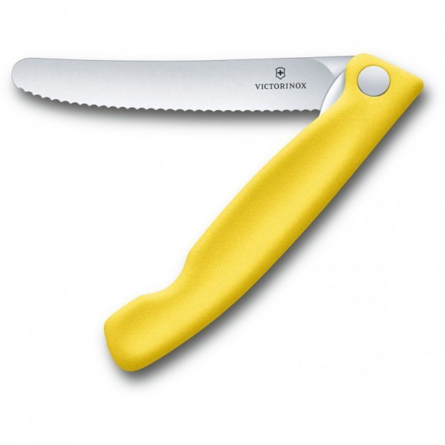 Акція на Нож Victorinox SwissClassic Foldable Paring 11 см (6.7836.F8B) від Stylus