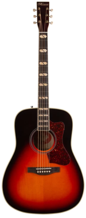 Акція на Гитара электроакустическая Norman ST50 Cherry Burst Hg від Stylus